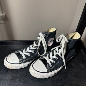 Converse Black & White High Top Sneakers
